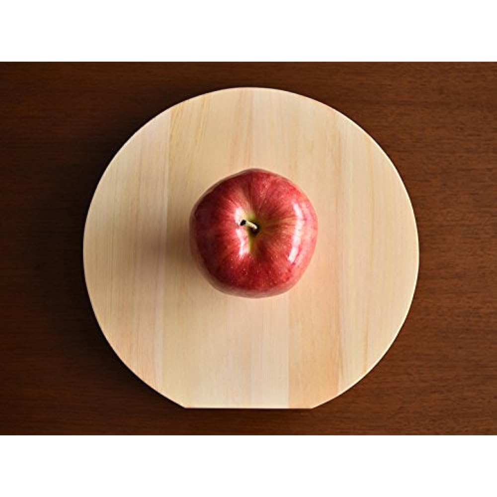 Made in Japan Kiso Hinoki round cutting board Φ35cm