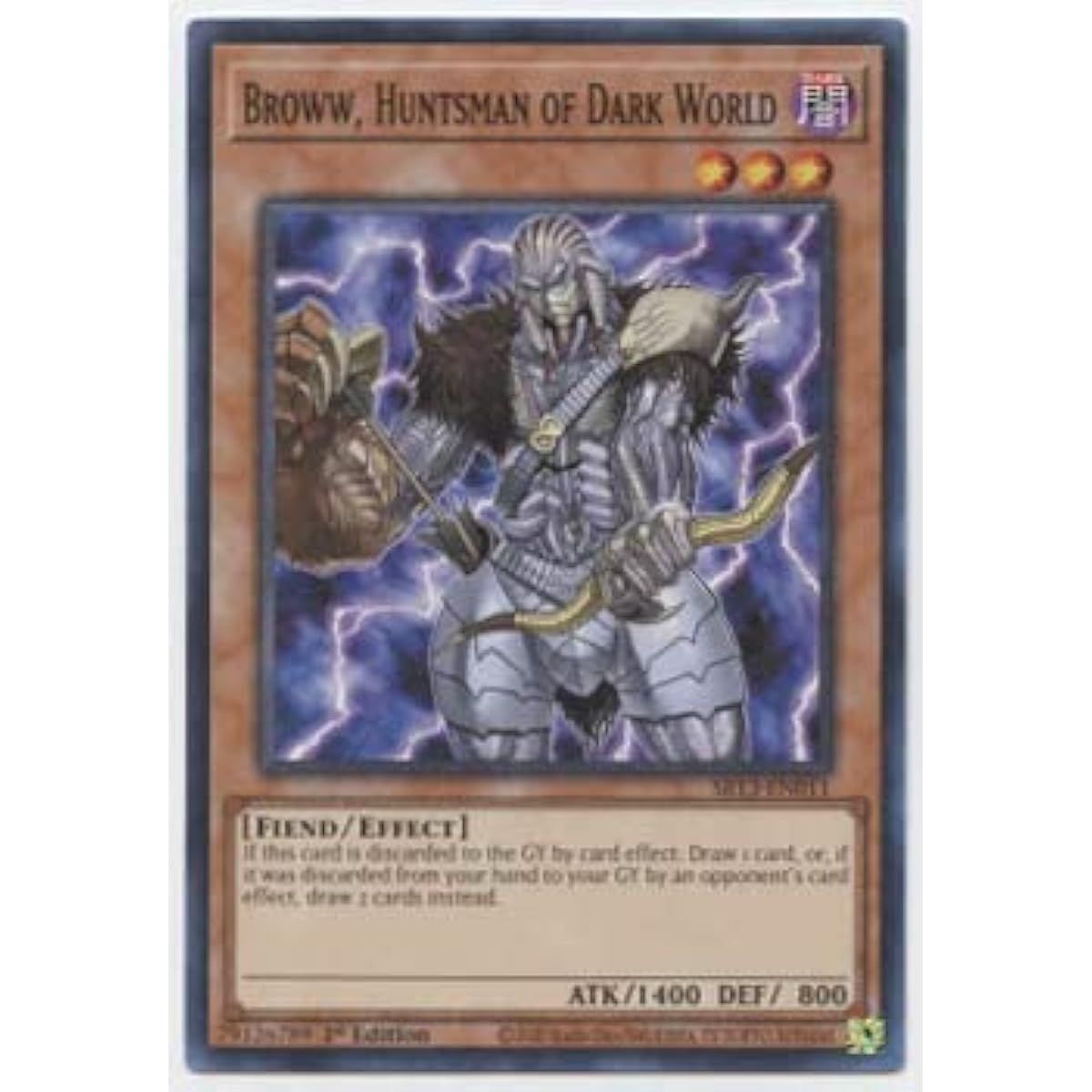 Dark World Huntsman Brown SR13-EN011 Common 1st Edition