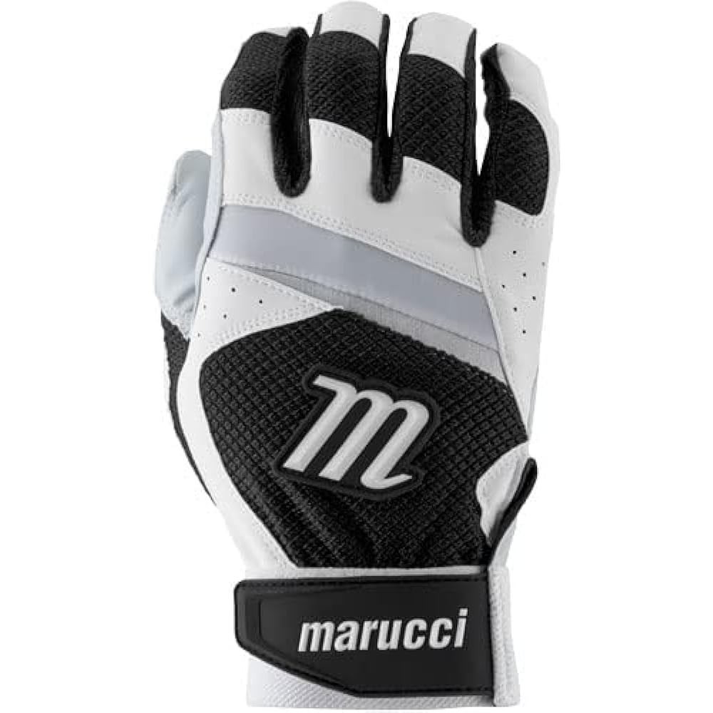 Marucci SIGNATURE Batting Gloves, Two Hands, Baseball Batting Gloves, Marucci 22SS(MBGSGN3) W/R M Size