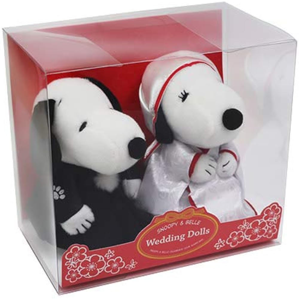 Snoopy Wedding Japanese Style BOX Snoopy Belle Peanuts Fortune Telling Cat Original Set with Free Bonus