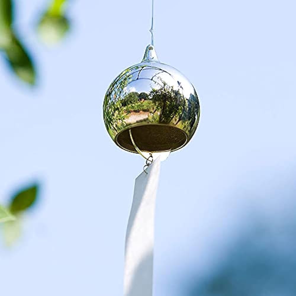 Nousaku wind chime - rin - silver 101231