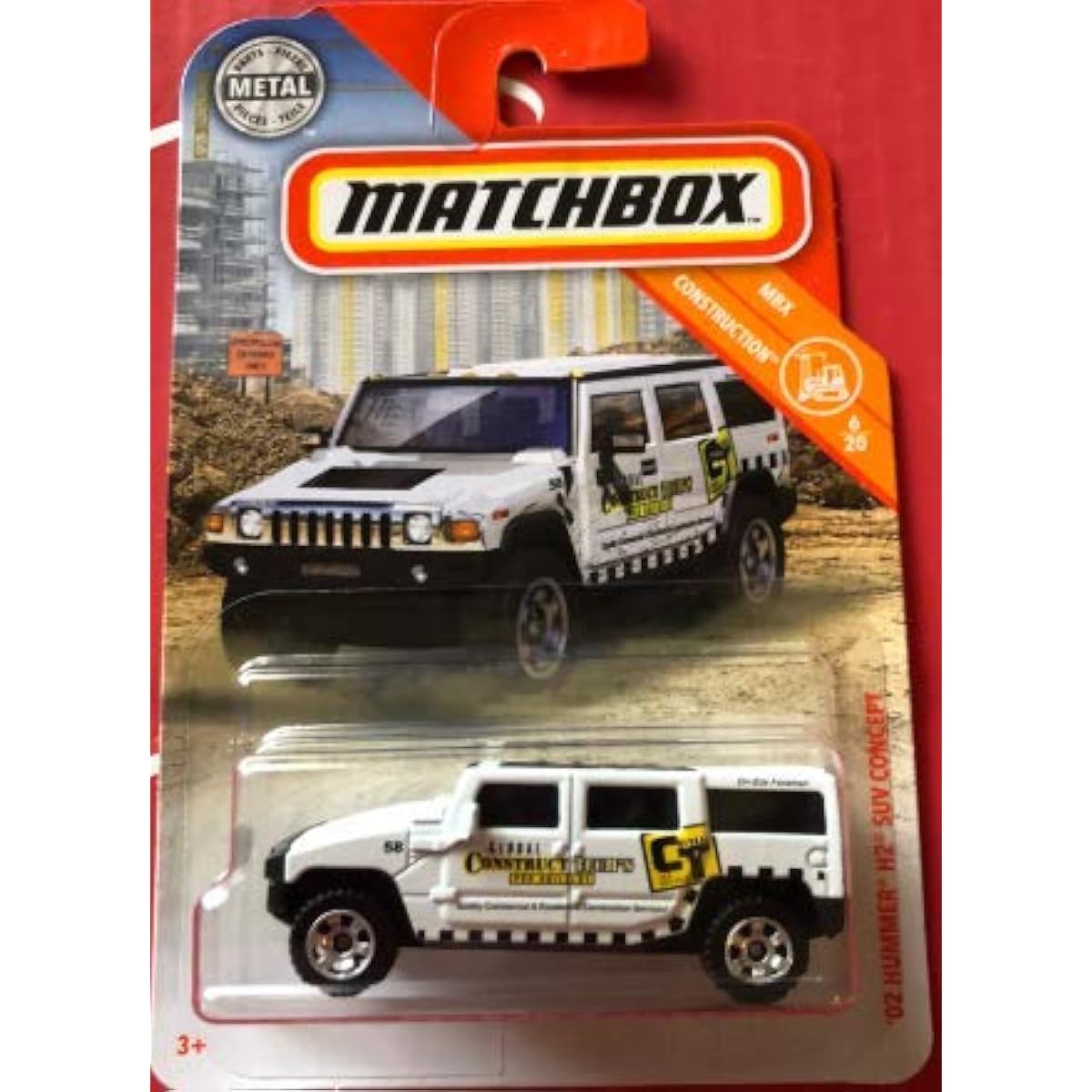 Matchbox 2019 02 Hummer H2 SUV Concept