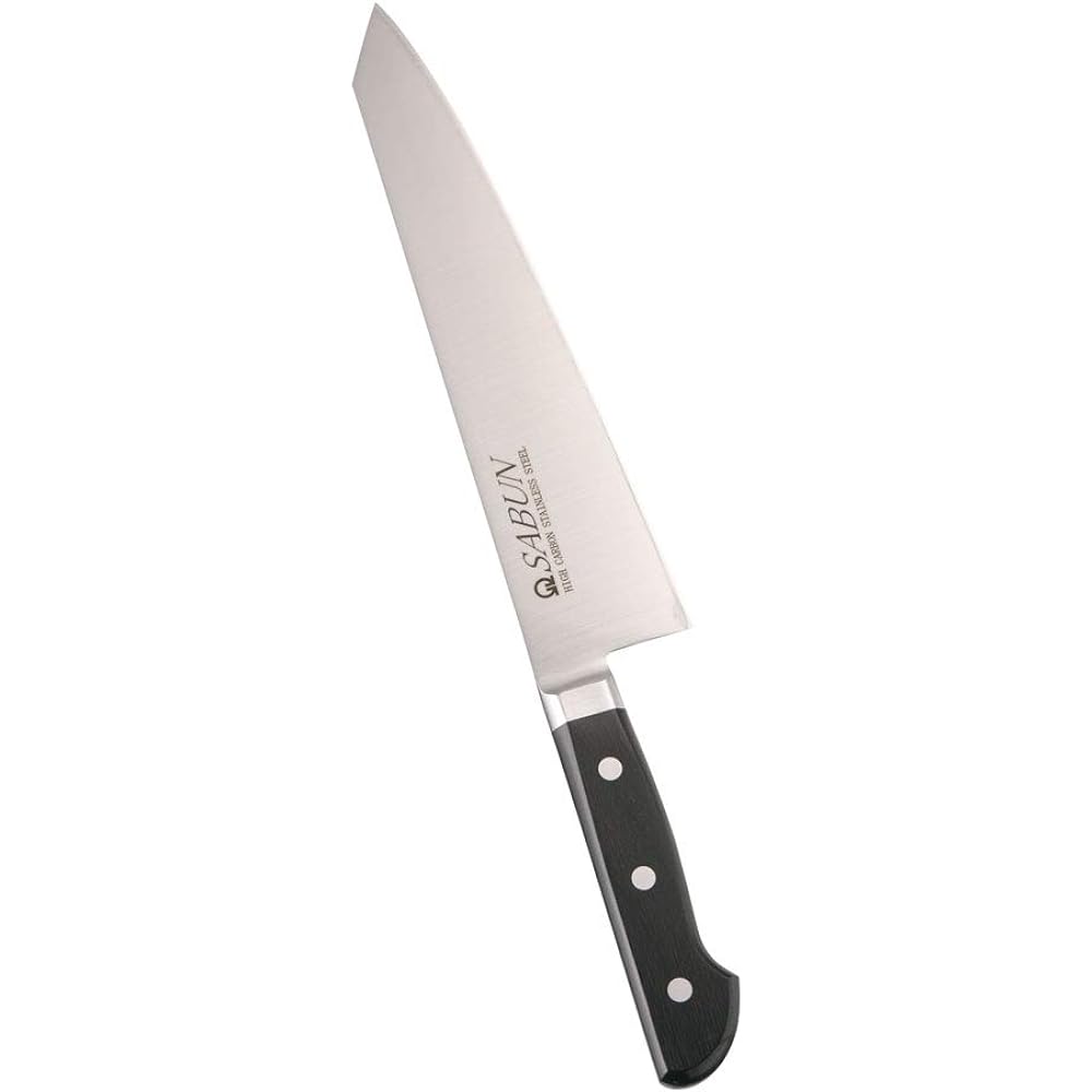 Endo Shoji Santoku Knife Commercial SABUN Cutting 24cm Stainless Steel ASB8703