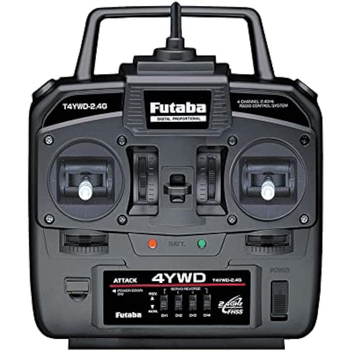 Futaba ATTACK 4YWD (2.4GHz):T/R set 025877