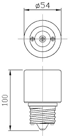 Aoyama Dento E39-E39 extension adapter (60mm extension) 5 pieces