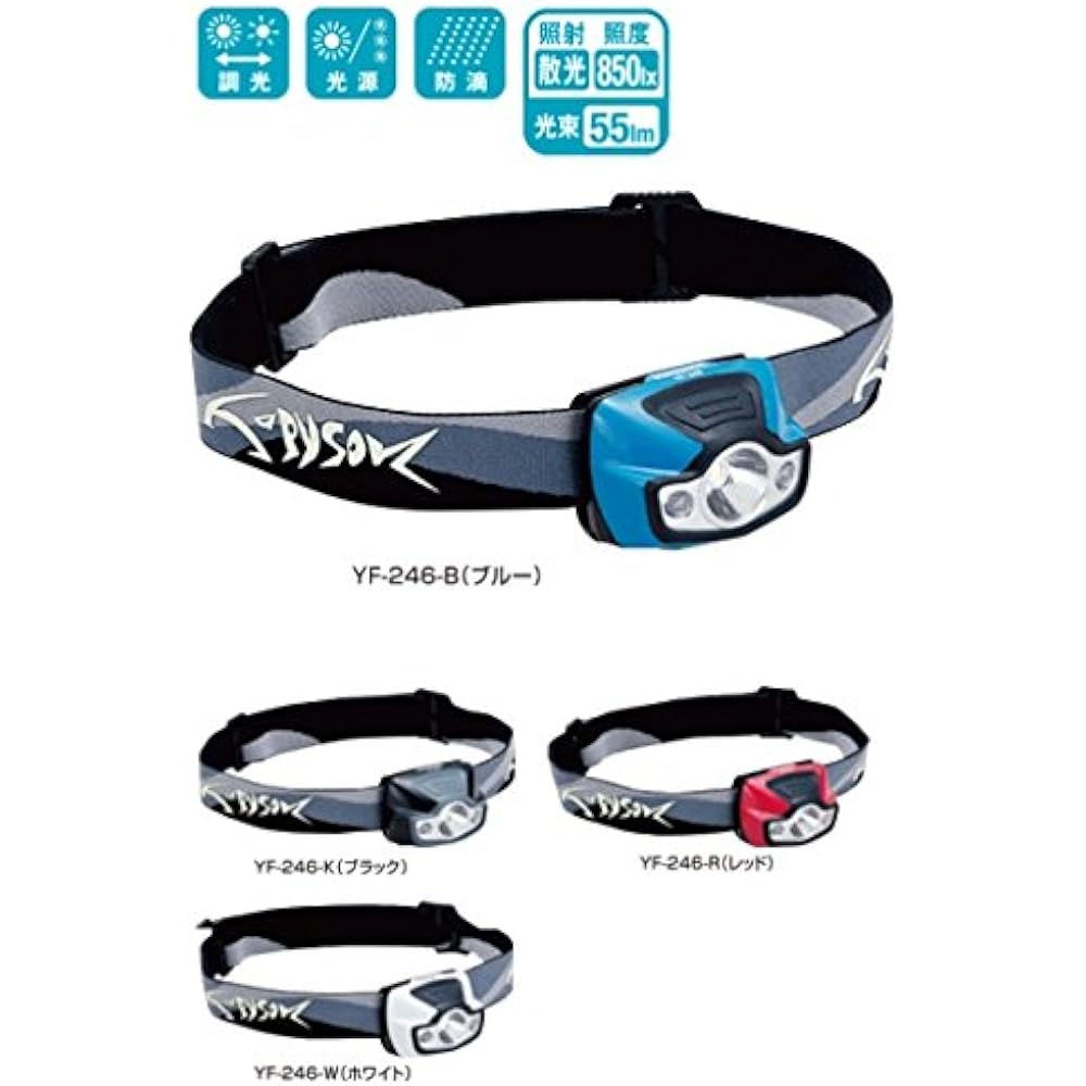 Hapyson LED Headlamp YF-246-B Blue