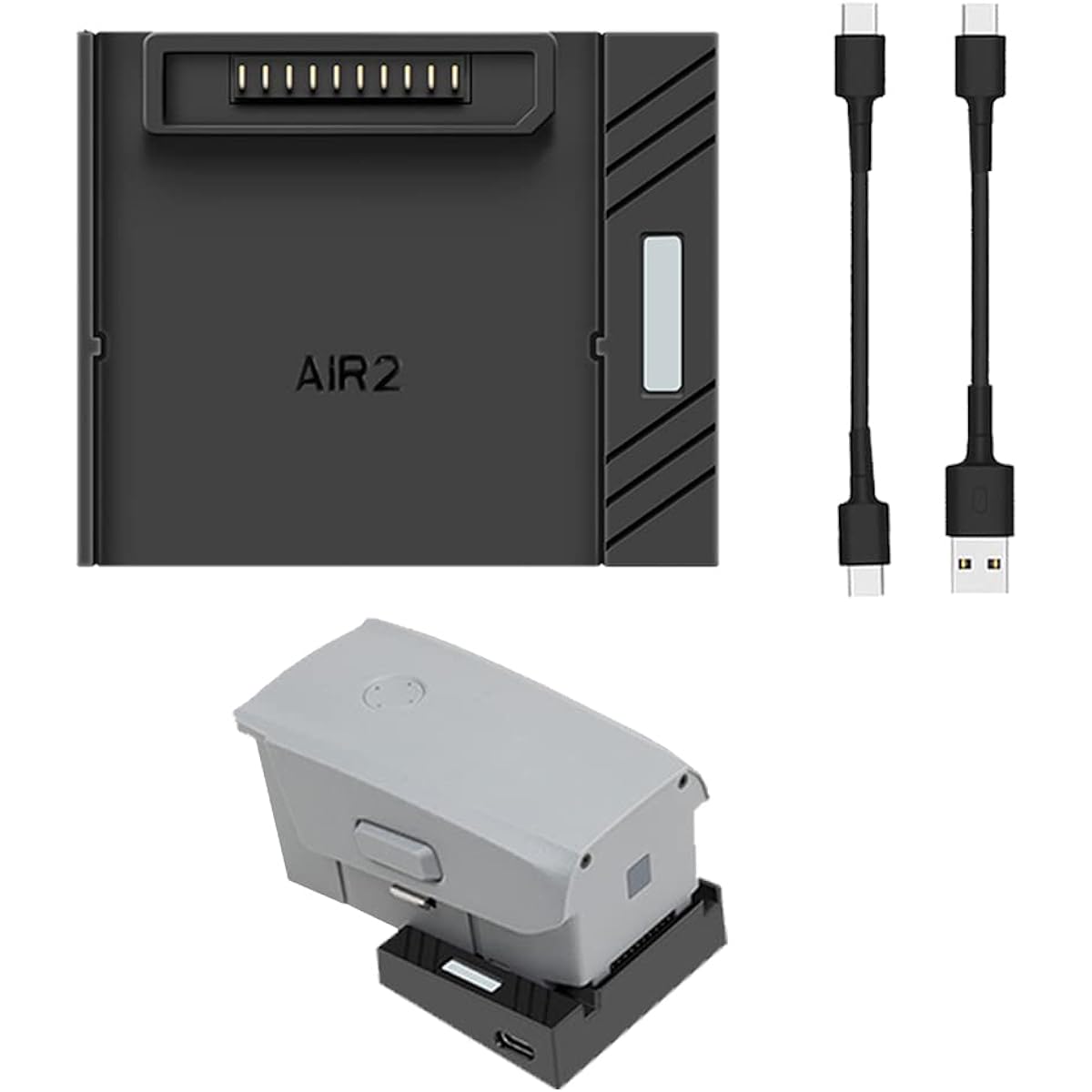 Quick Charge 3.0 Charging Hub Mavic Air 2 Multi-USB Battery Charger Compatible with DJI Mavic Air 2 Air 2S