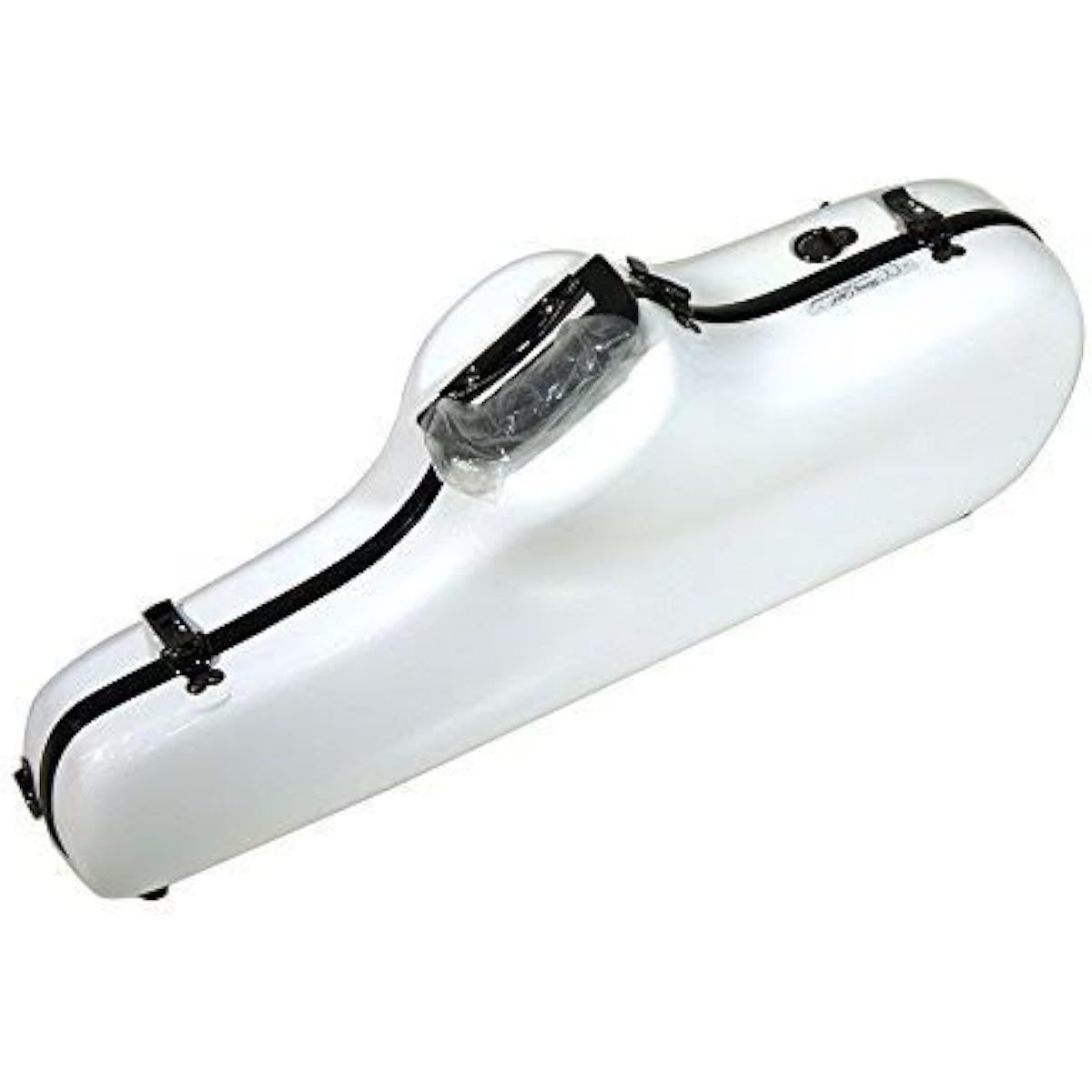 C.C. Shiny Case II for Soprano Saxophone White CC2-SS-WH