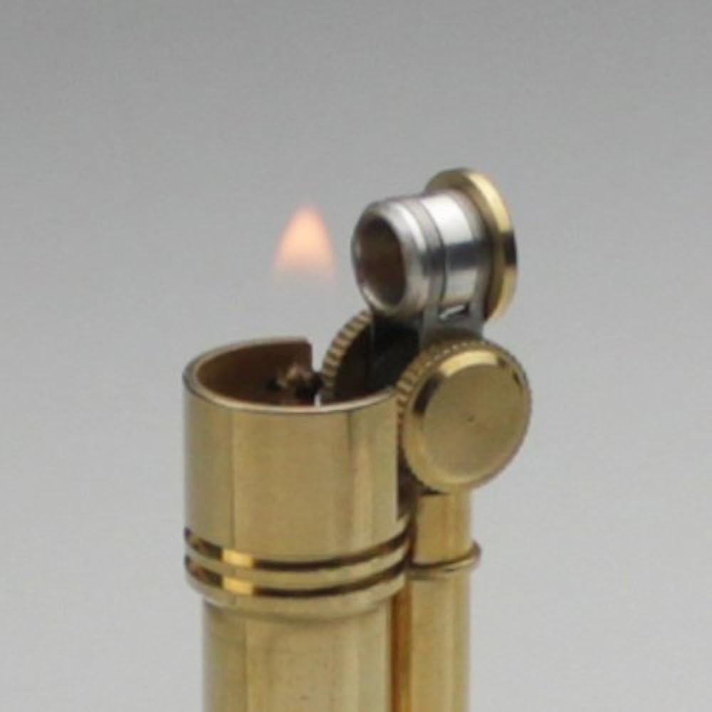 DOUGLASS Oil Lighter Field L Made in Japan Brass