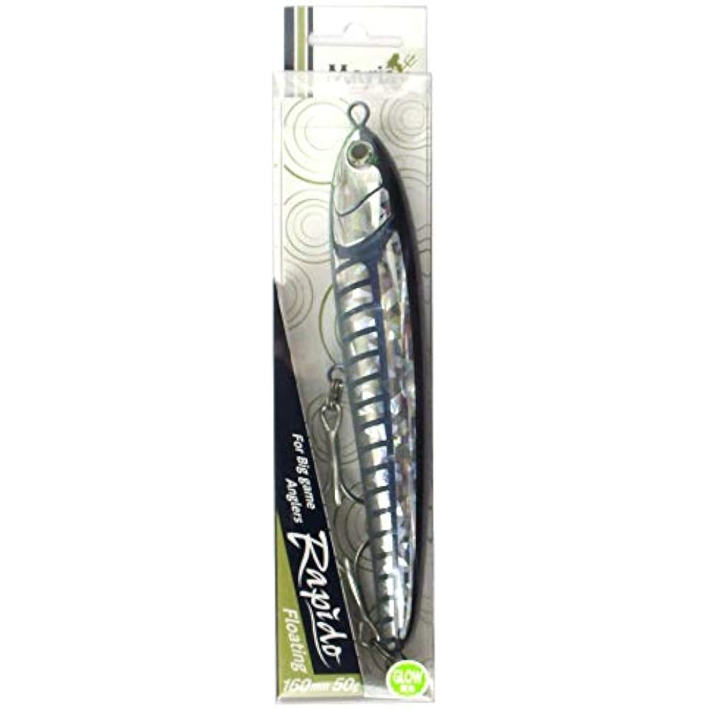 Maria Yamashita Pencil Bait Rapido F160 160mm 50g Keimura Slit Glow B24D Lure