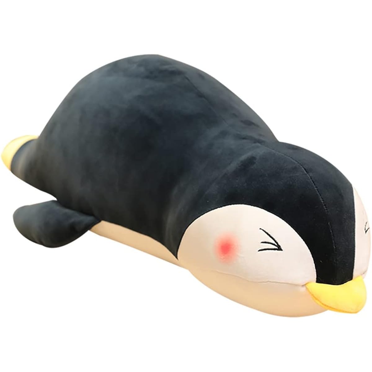 Plush toy pillow, Mipenguin, fluffy, cute, soft, sewn, sleeping together, present, celebration, gift, decoration, birthday, store decoration, aquarium, plush toy (navy blue, 100cm)