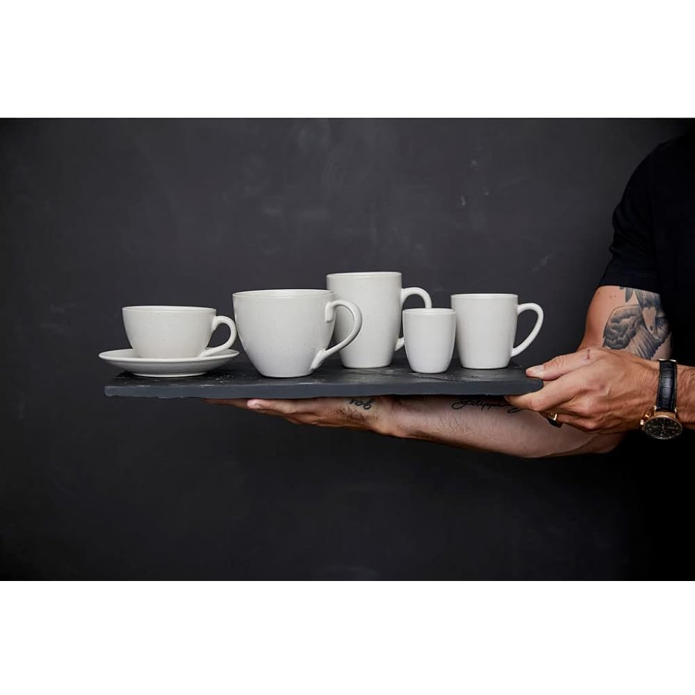 Bitz Cup & Saucer Coffee Cup Tea Cup 240ml 6P Set 821343 Black/Dark Blue