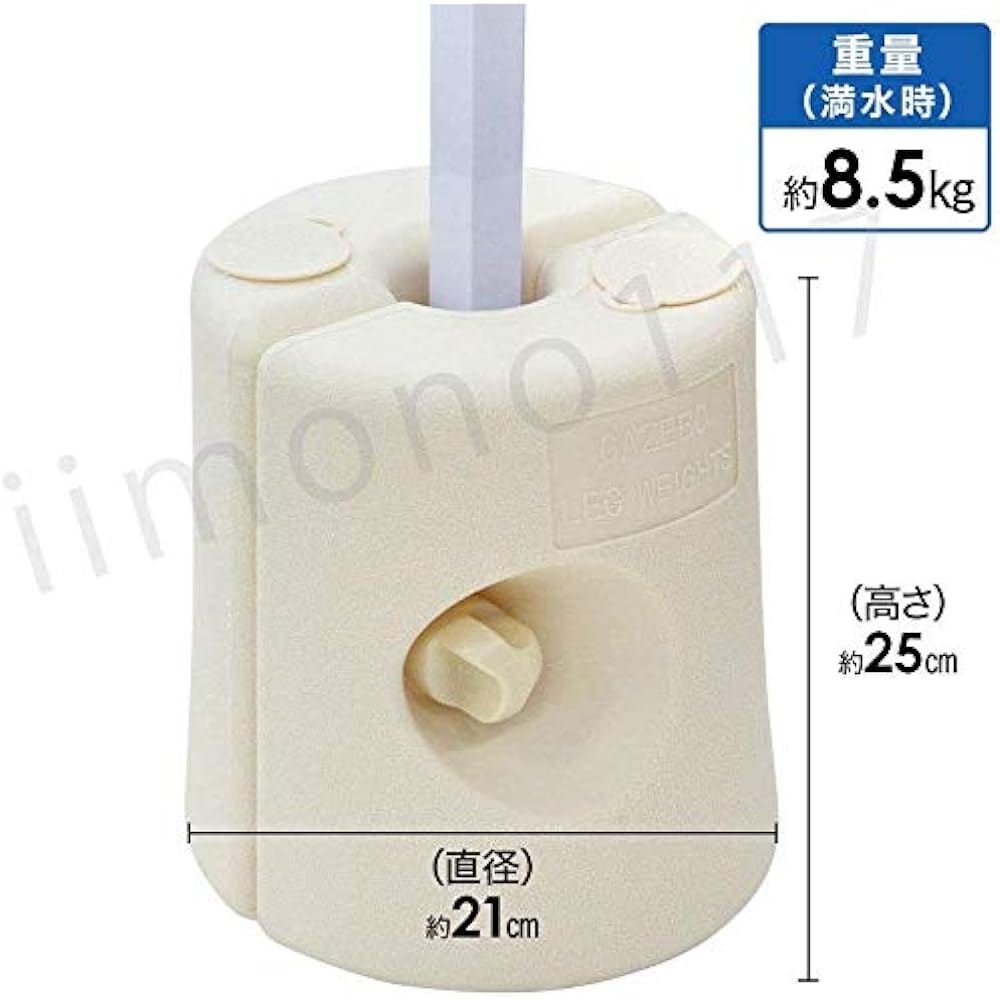 iimono117 Tent Weight Water Filling Type (1 piece 8.5kg) Tarp Tent Tarp Water Bag Weight Weight Tent Fixed Strong Wind Countermeasure Portable Convenient Safe Safe