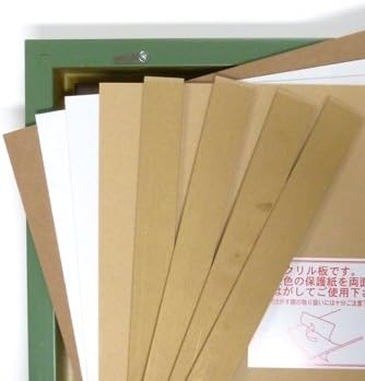 Large Square Frame 400 Square Antique Gold Acrylic 8201