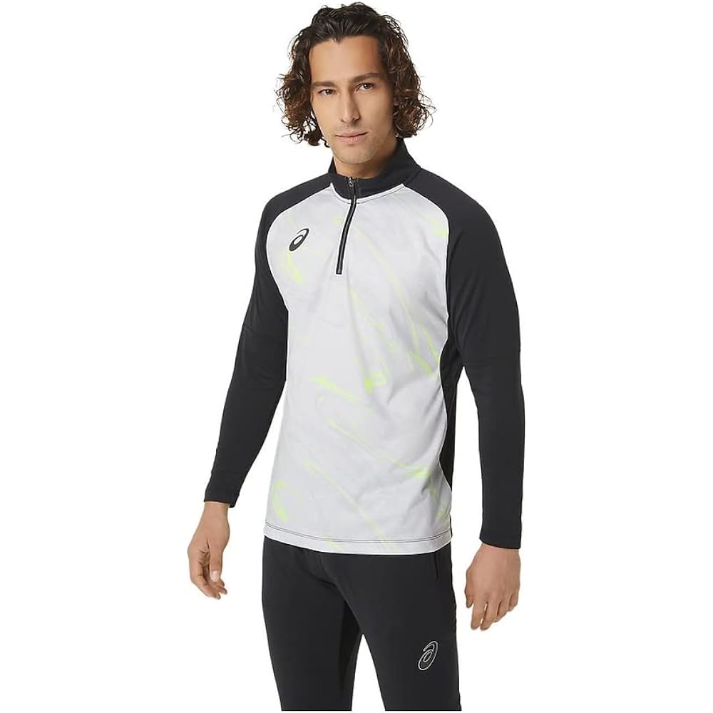 [ASICS] Soccer Wear Dry Half Zip Training Jacket 2101A216 Men's