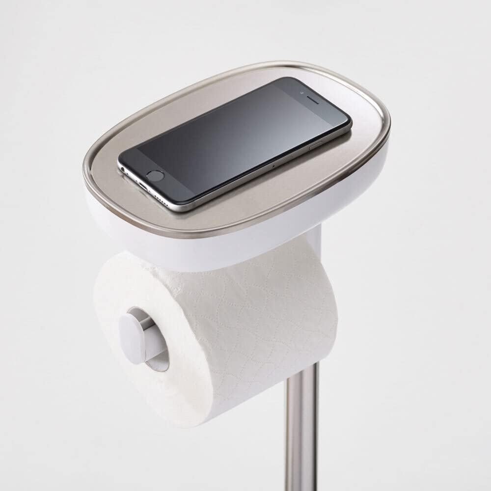 [Genuine] Joseph Joseph Toilet Paper Storage Easy Store Butler Toilet Paper Holder Stainless Steel 70518