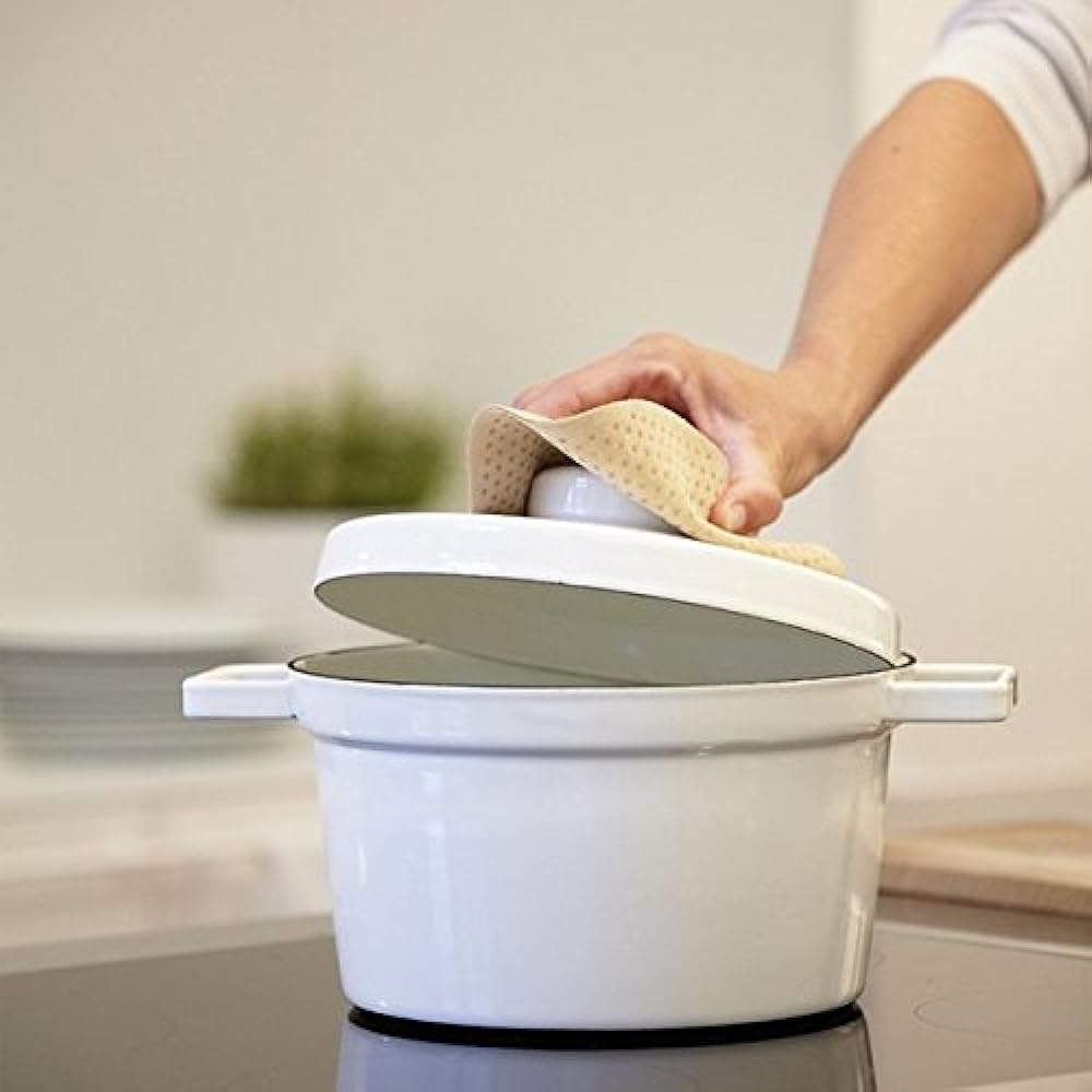 Enamel pot aroma pot pot 3.5L diameter 24cm slow green 025096