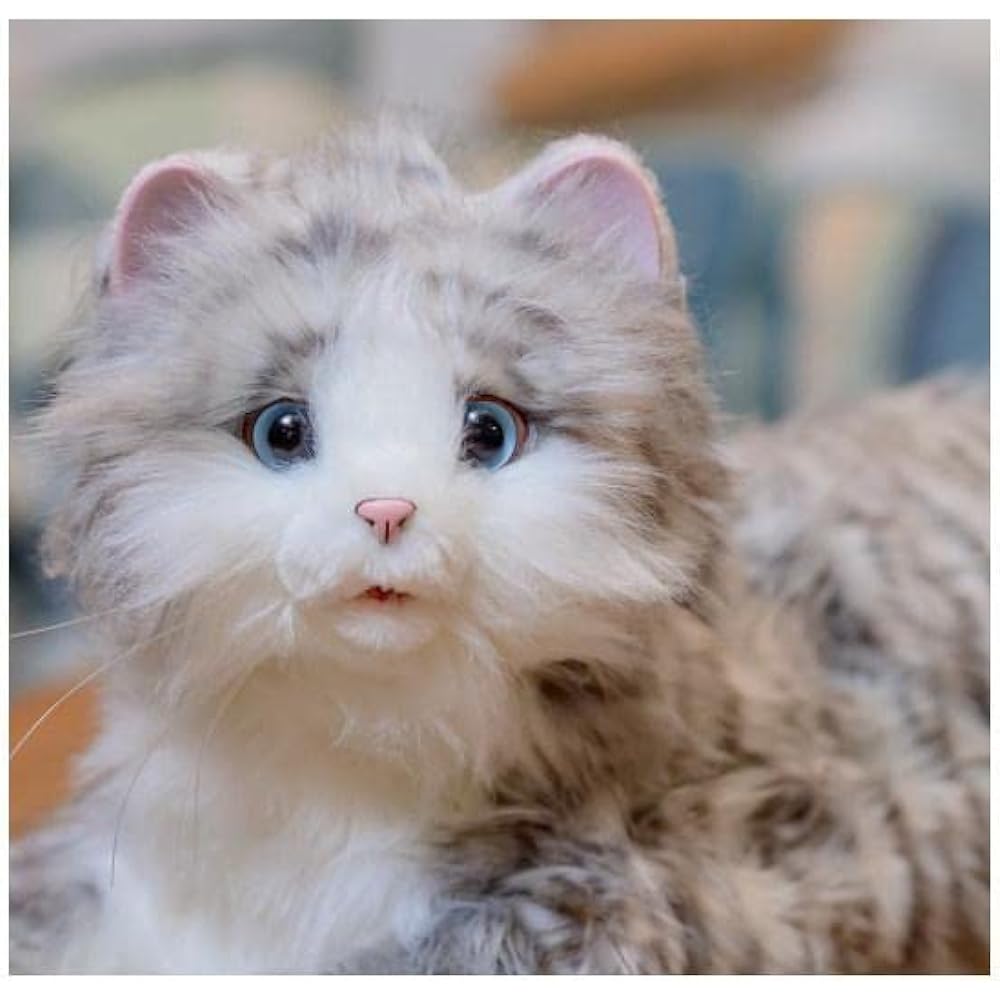 Tail Furifuri Amaenbou Cat Ice Gray