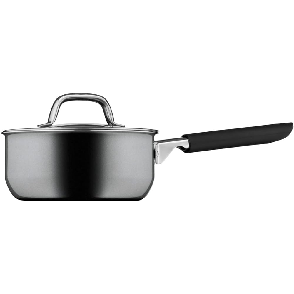 WMF Fusion Tech Saucepan 16cm PL (Platinum) IH Gas Fire Compatible Waterless Pot W0515285290