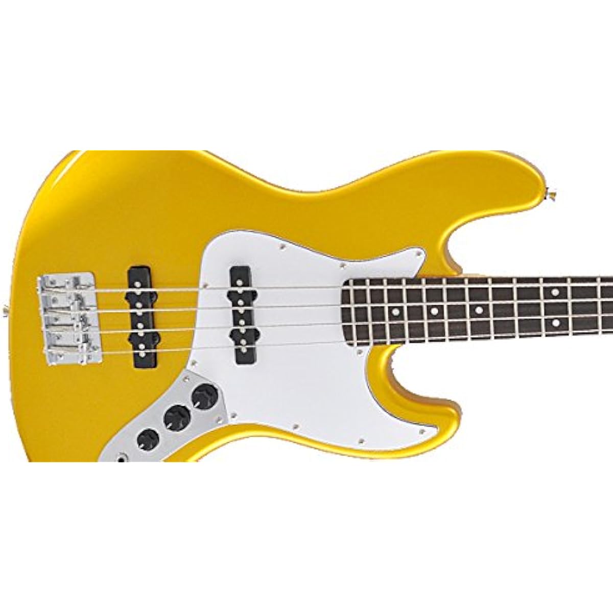 [Domestic regular product] PLAYTECH Electric bass JB420 Gold