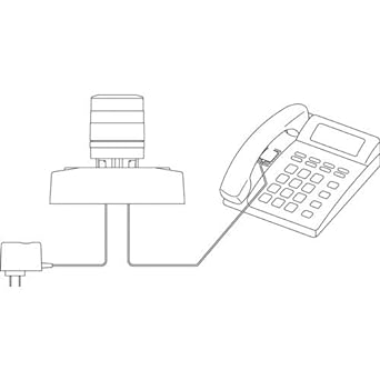 Nichie Manufacturing Co., Ltd. Telephone Sign Indicator Lamp Nikon VL04S-100PHN