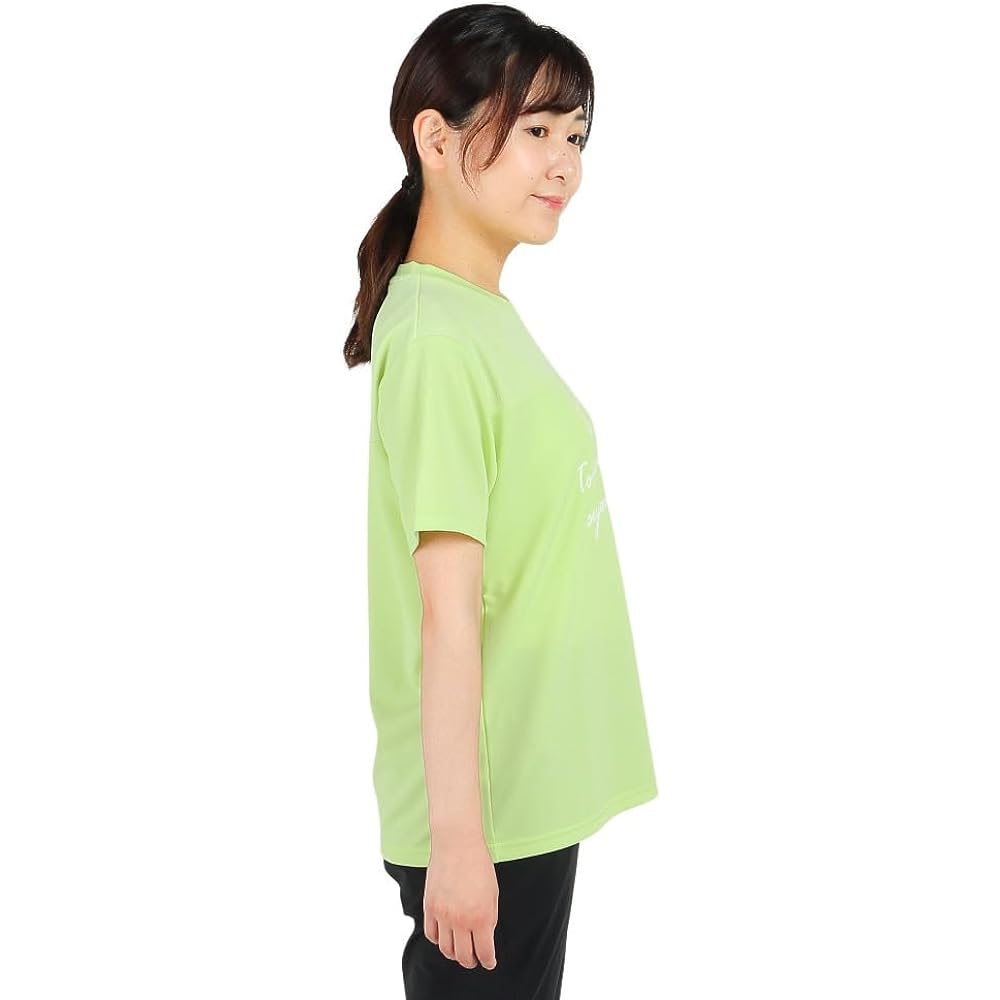 [Le Coq Sportif] Short Sleeve T-Shirt, Running, Jogging, Gym, Sweat Absorption, High Speed Dry UV CUT (UPF50+), Stretch, Women's