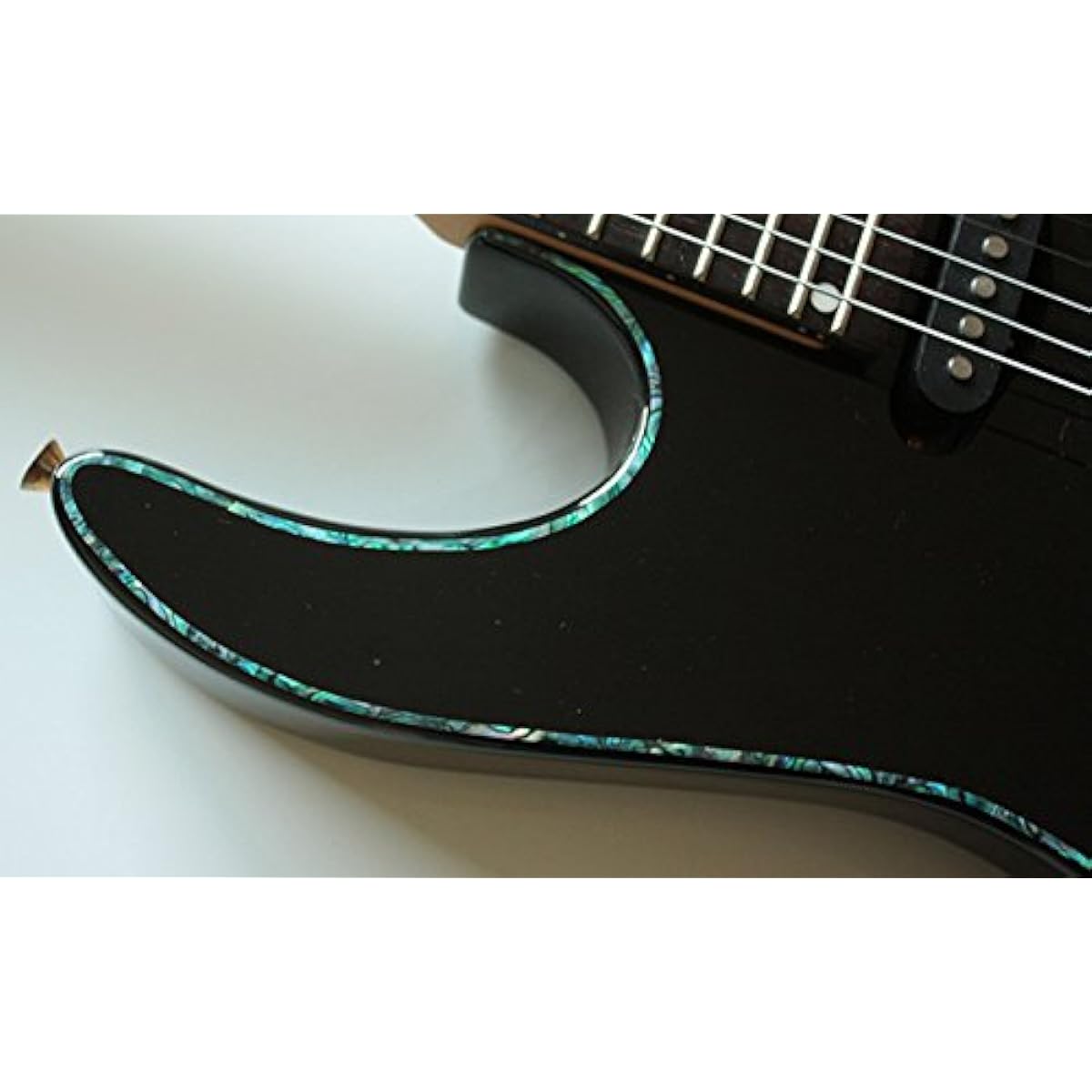 Elastic material binding sticker Avalon 2mm width around guitar body