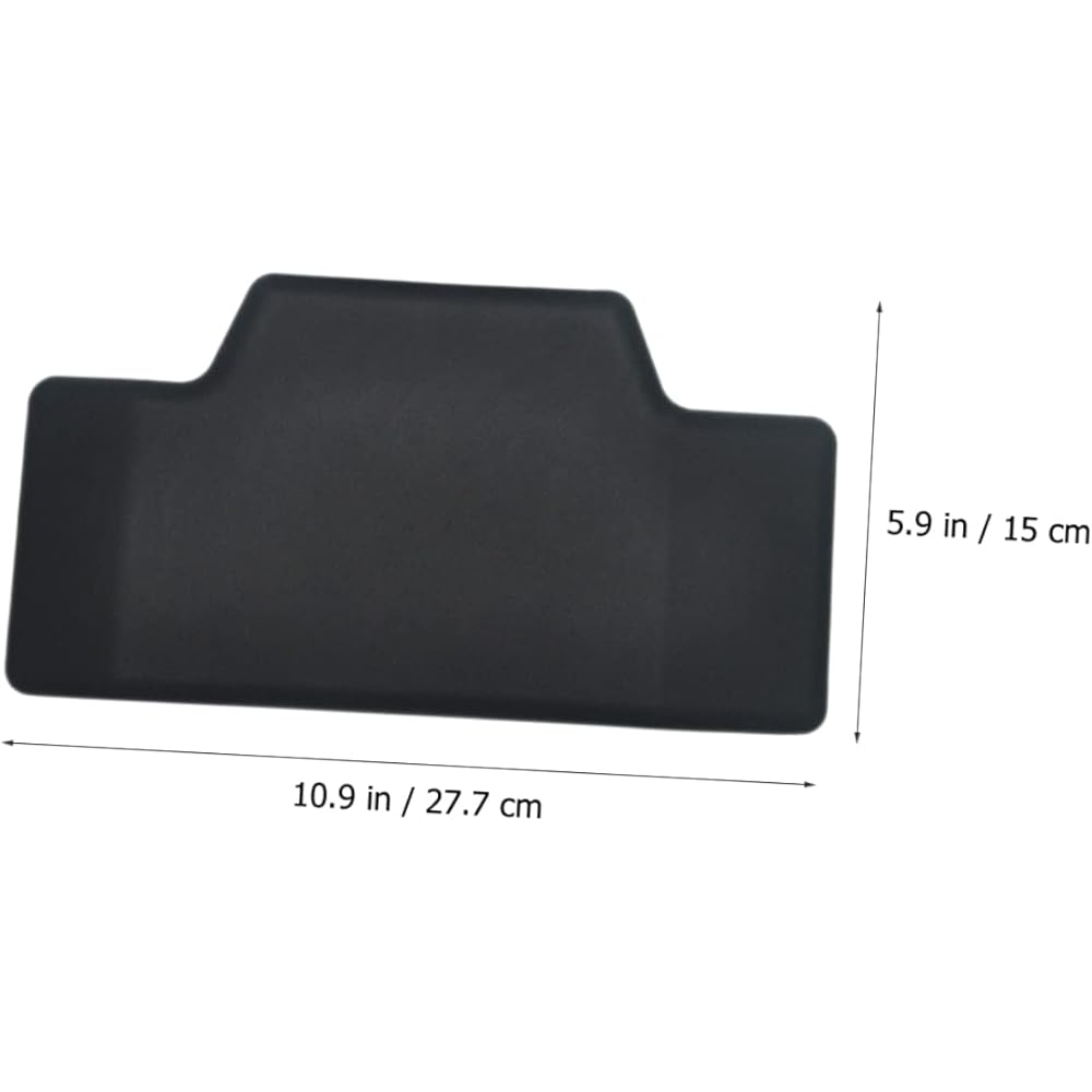 Homoyoyo 10pcs Trunk Cushion Motorcycle Passenger Backrest Pad Trunk Pillow Leather Portable Sponge