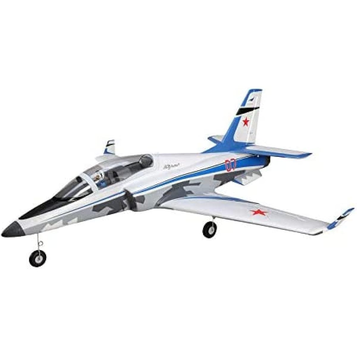E-flite RC Airplane Viper 70mm EDF Jet BNF Basic (Transmitter, Battery, Charger Not Included) with AS3X and Safety Select 1100mm EFL77500
