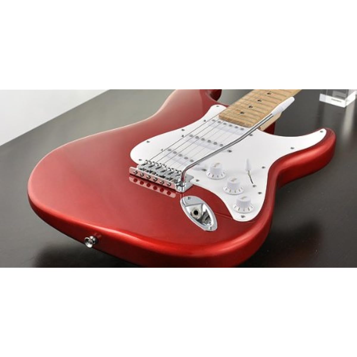 PLAYTECH Electric Guitar ST250 METALLIC RED Maple Stratocaster Type