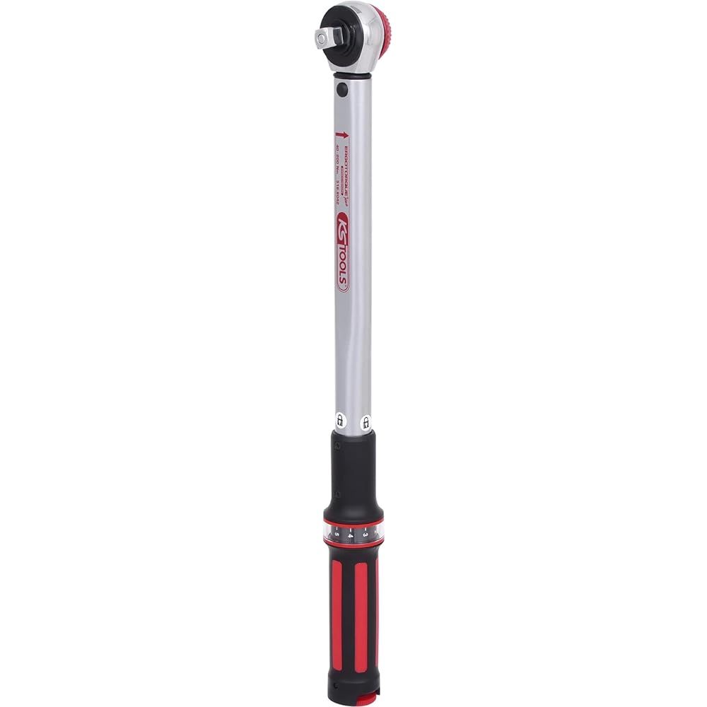 KS TOOLS 1/2" ERGOTORQUEprecision torque wrench 20-200 Nm with quick lock rotary mushroom ratchet head 516.6042