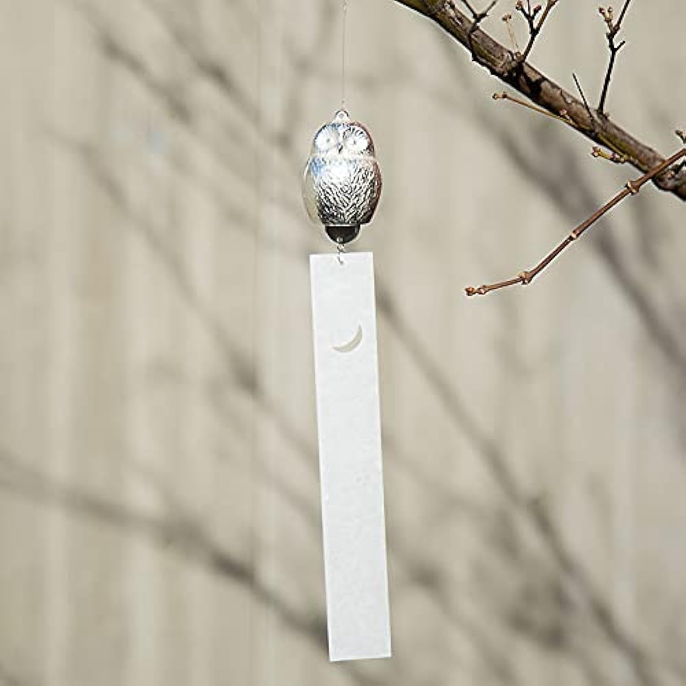 Nousaku Wind Chime - Fukurin - Silver 101392