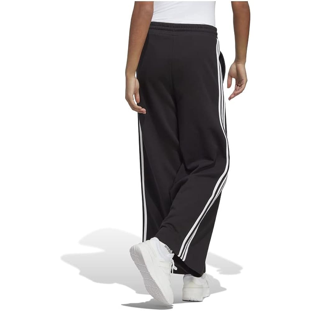 [Adidas] Sweat Pants Essentials 3 Stripes French Terry Wide Pants ENK83 Women's