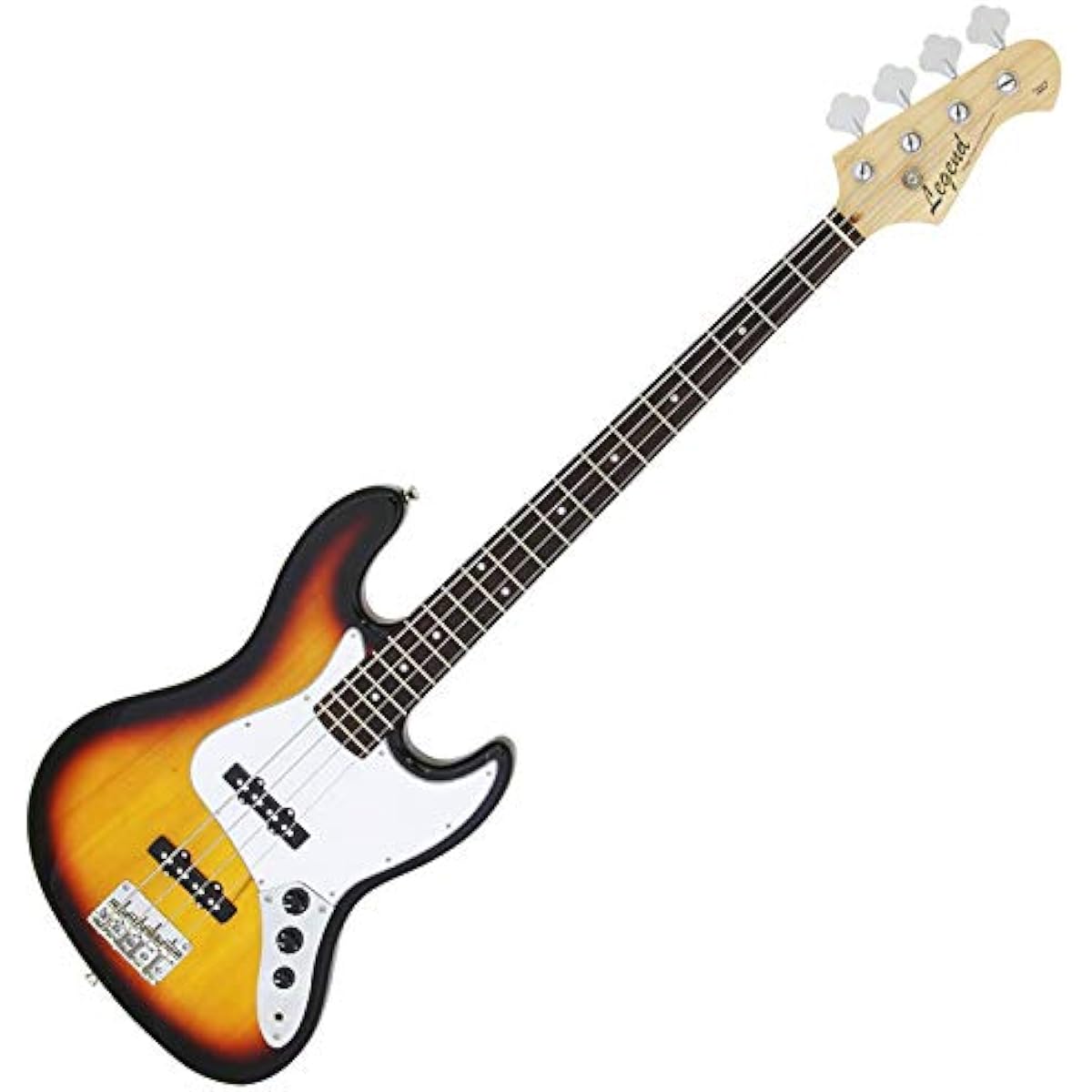 LEGEND LJB-Z 3 Tone Sunburst Bass Beginner 12-piece Set [Fender Amplifier Included] Jazz Bass Type Legend