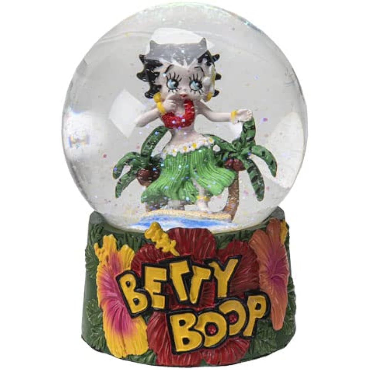 Pacific Giftware Betty Boop Hula Dancer Tropical Beach Snow Globe American Classic Novelty Collection