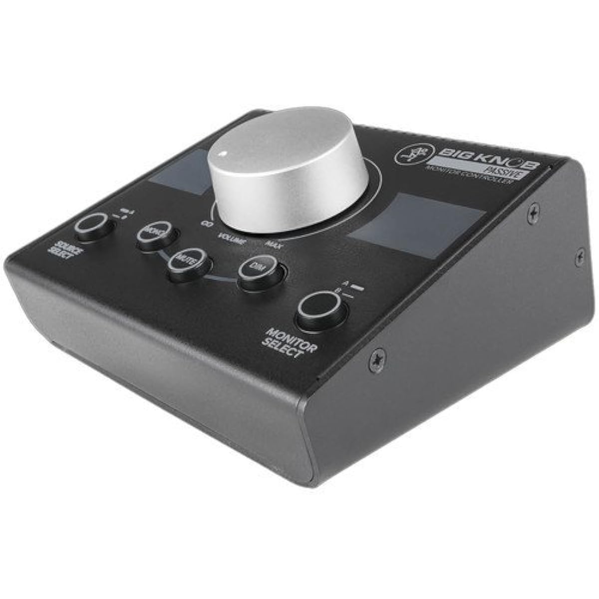 Mackie Big Knob Passive Studio Monitor Controller with 1/4" Male Phone to 1/4" Male Phone TRS Cable - 5