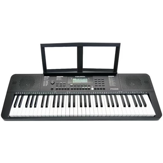 PLAYTECH Portable Keyboard 61 Keys 480 Preset Tones Arpeggiator (Auto-Accompaniment) Function