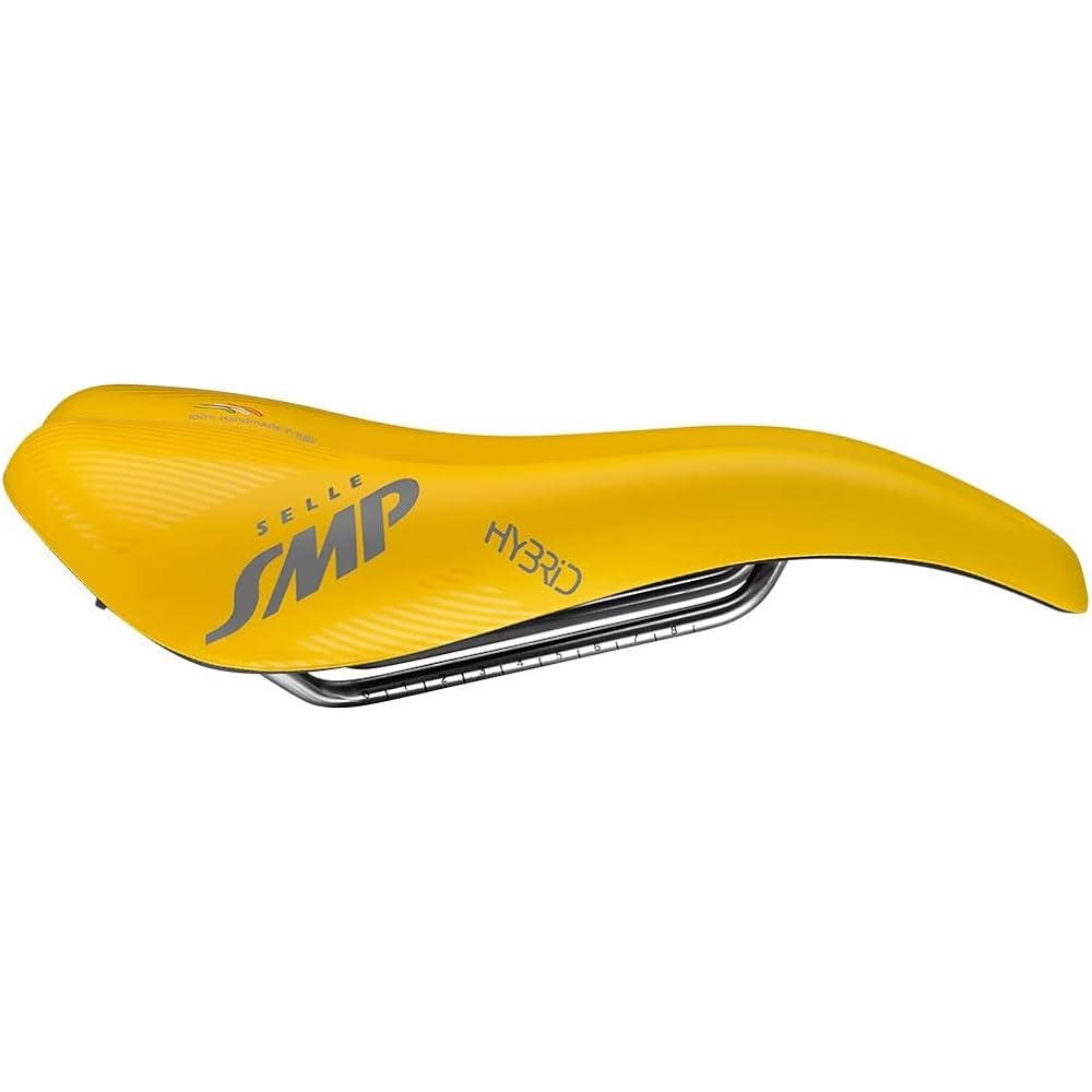 SELLE SMP HYBRID Saddle YELLOW MATT HYBRID03-GI
