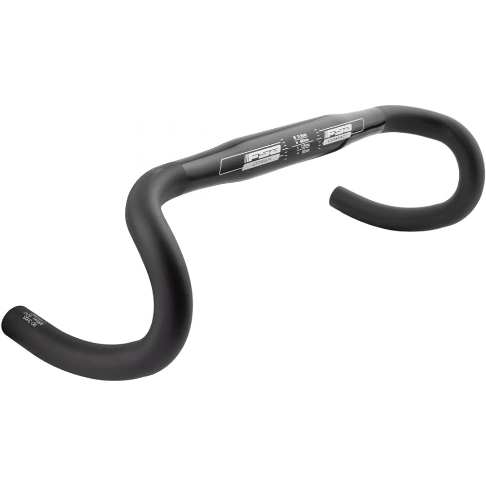 FSA Bicycle Parts Road Bike Road Handlebar OMEGA HB alloy compact 40cm 185-1387N