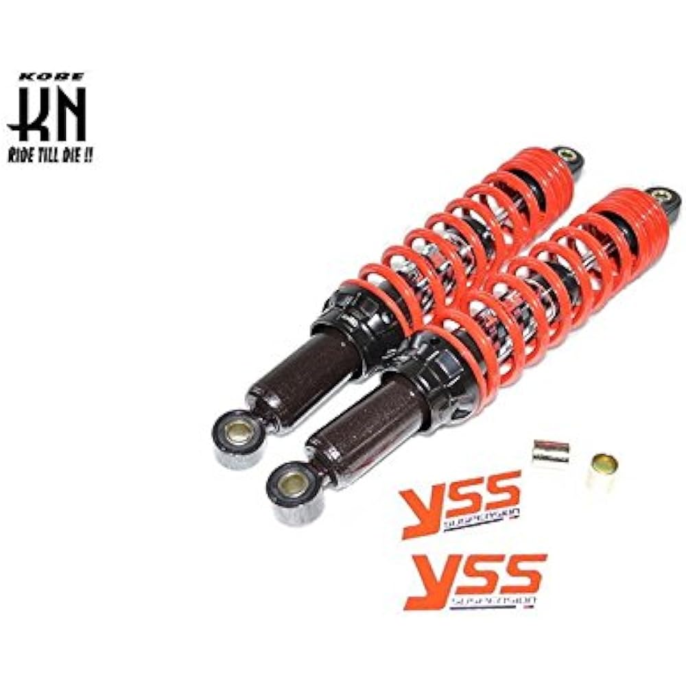 KN Planning YSS Monkey Cub Gorilla CUB Rear Shock Rear Shock Rear Suspension Rear Suspension 350mm Black/Red