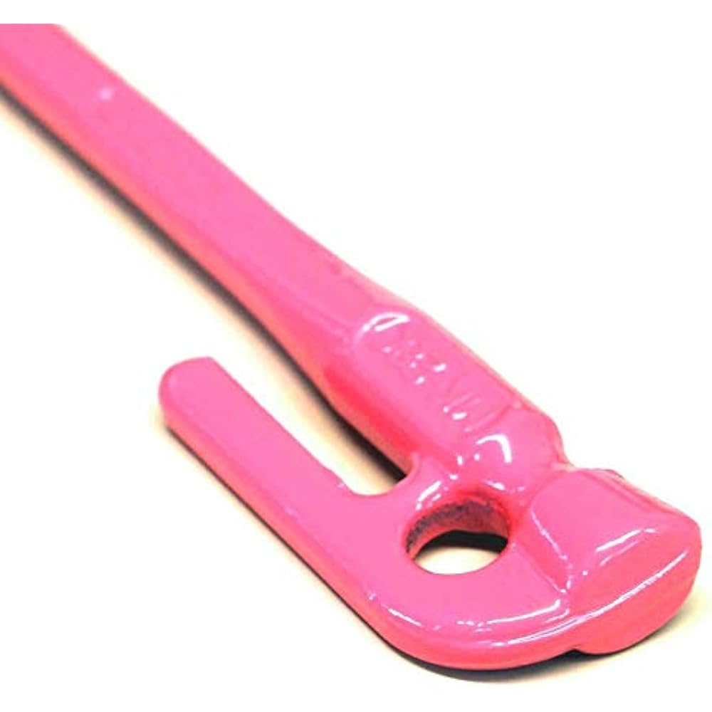 ELLISSE Forged Peg Elisse Stake 28cm Pink Powder Coating Set of 8 MK-280PK MADE IN JAPAN
