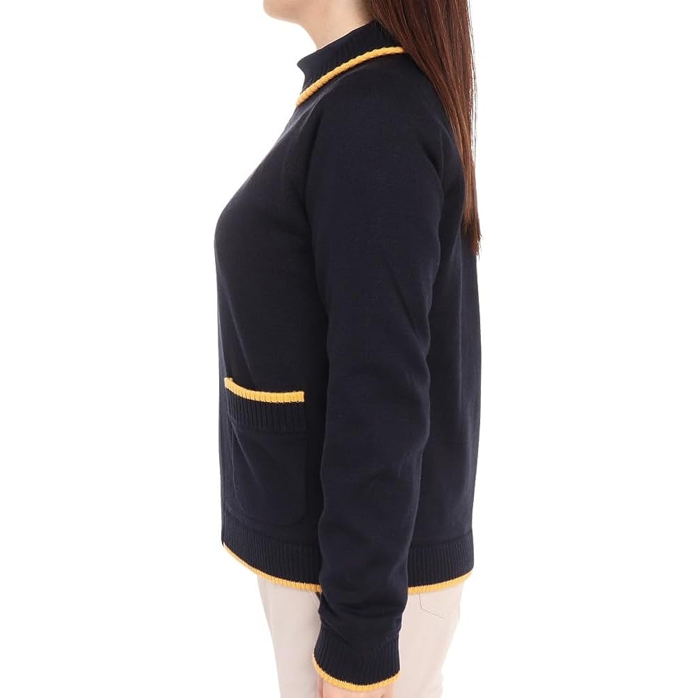 [Munsingwear] Sweater Windproof Full Zip Knit Blouson Warm Golf MGWWJL02 Women's