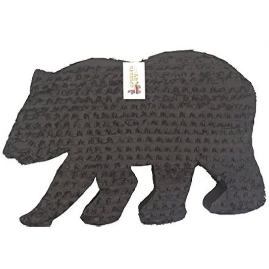 apinata4u Black Bear Silhouette Pinata Lumberjack Party