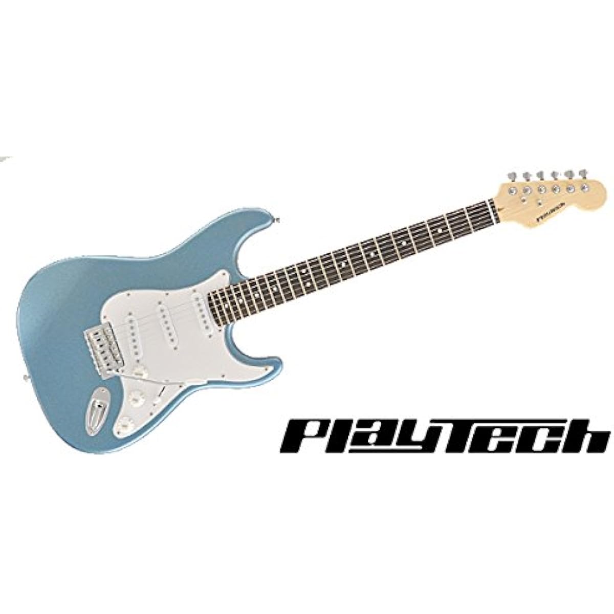 [Domestic regular product] PLAYTECH Electric Guitar ST250 Rose Metallic Blue