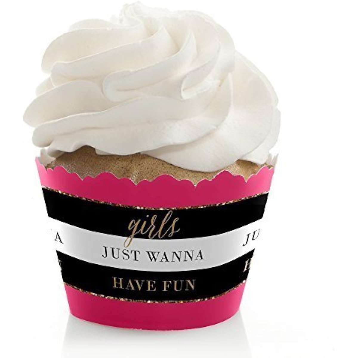 Big Dot of Happiness Girls Night Out - Bachelorette Party Decorations Cupcake Wrappers Set of 12