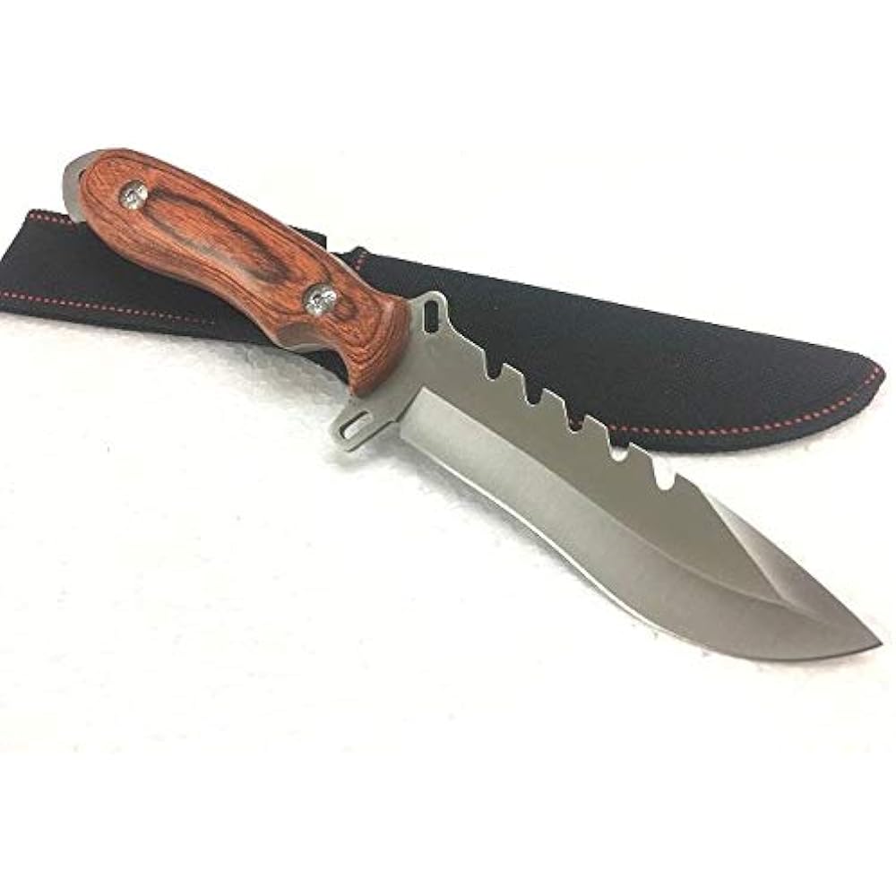 Columbia Saber Sheath Knife Wood Handle Sheath Knife D013