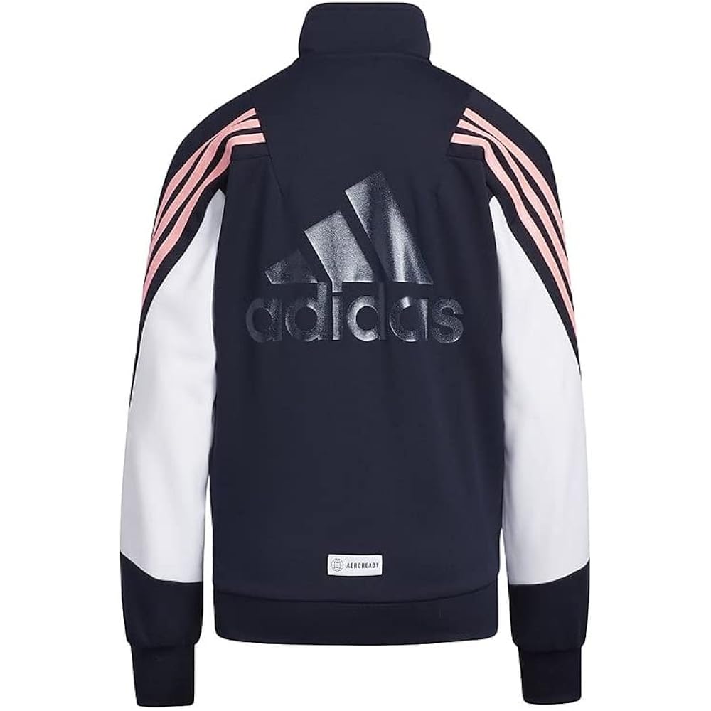 [Adidas] Jersey Top Kids Knit Track Jacket DB057