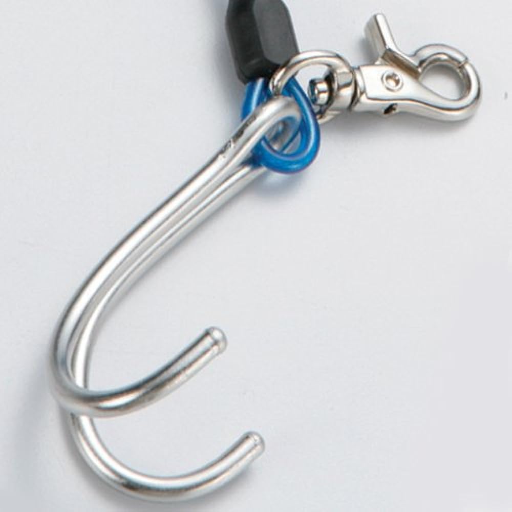 PROBLUE Coil type current hook 2 AC-94-2 Drift dive blue