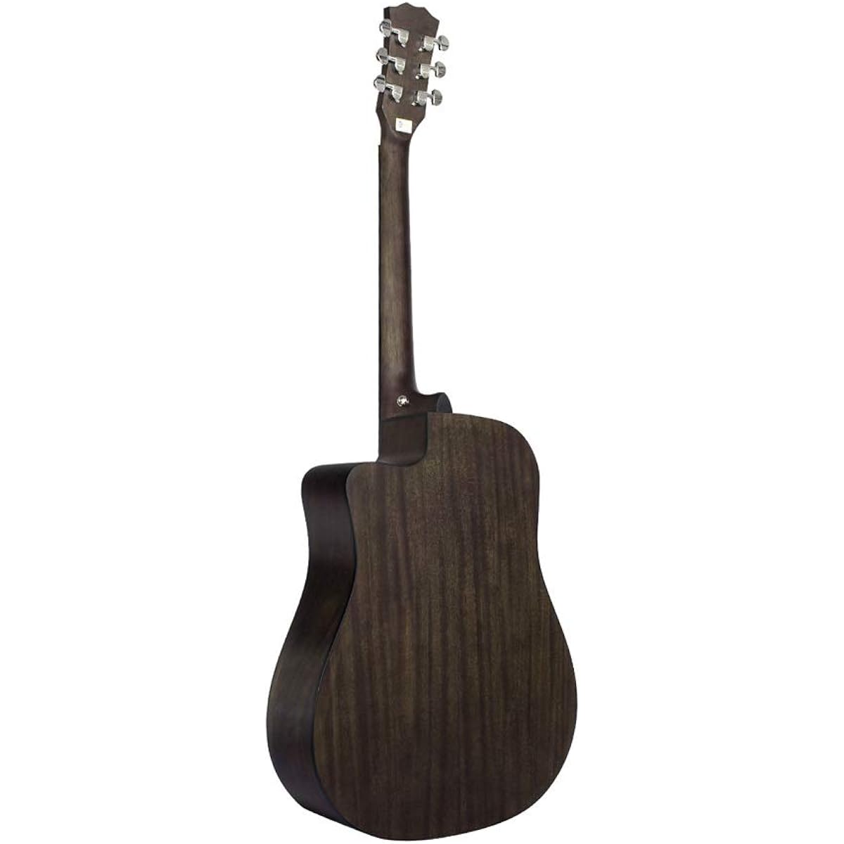 Acoustic Guitar Veneer Gradient Black Guitar Face Single Spruce Peach Blossom Folk Guitar Veneer Gradient Black Classic Guitar (Color: Natural, Size: 41 inches)