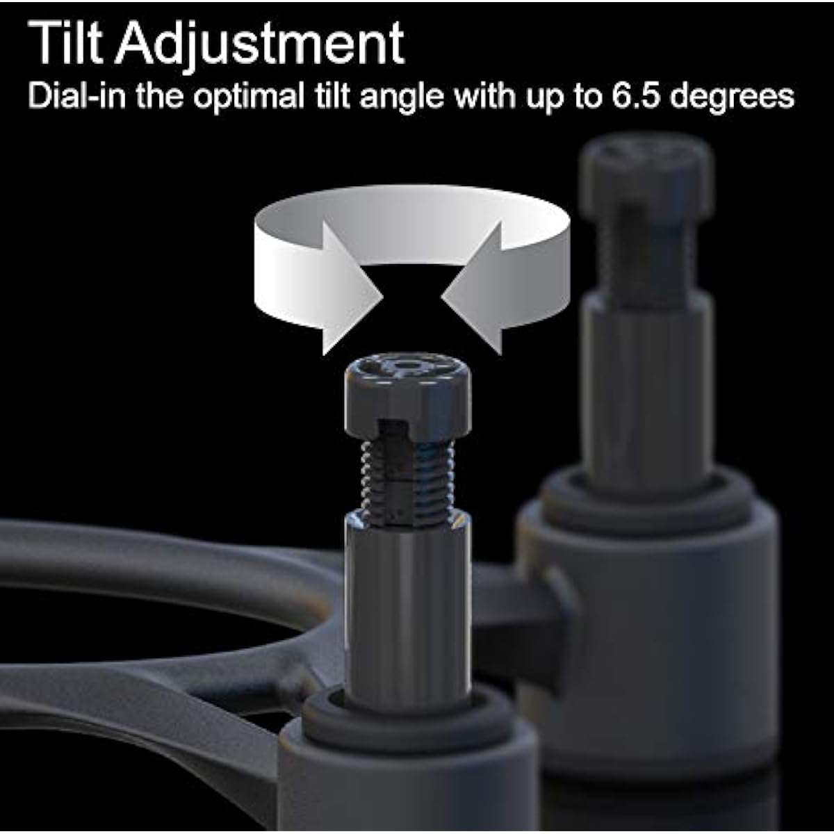 IsoAcoustics Aperta Isolation Stands… (Aperta300 (11.8"W x 7.9"D), Black)